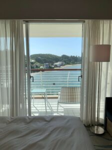 ルネッサンス・オキナワ・リゾートのデラックスツインの部屋からの眺めです。