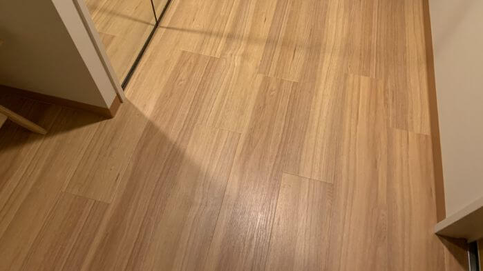 マリオット札幌フェアフィールドバイマリオット札幌の客室の床です。