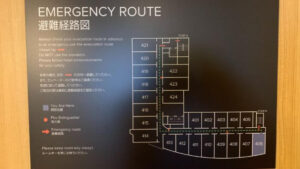 フェアフィールドバイマリオット札幌の廊下