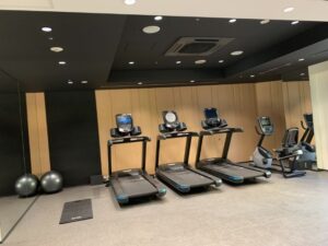 フェアフィールドバイマリオット札幌館内のフィットネスジム