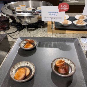 フォーポイントバイシェラトン函館の朝食のいかめし!