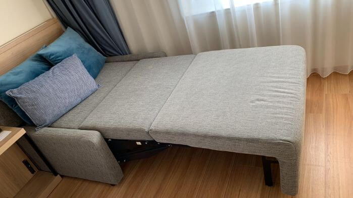 フェアフィールドバイマリオット札幌の客室のソファです！