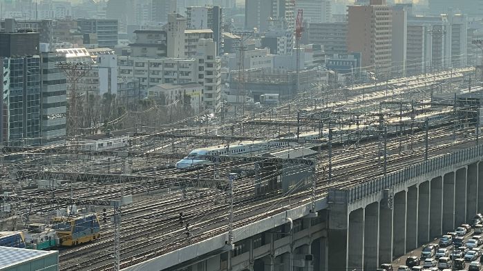 コートヤードバイマリオット新大阪ステーションの客室からの景色