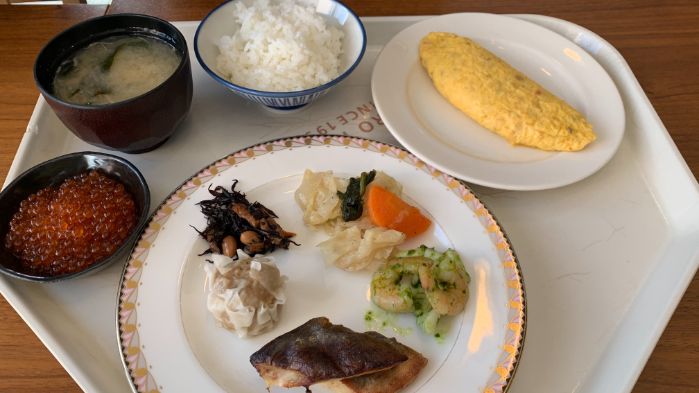 シェラトンキロロ北海道の朝食です。