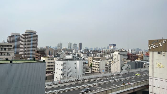 モクシー東京錦糸町の客室からの景色