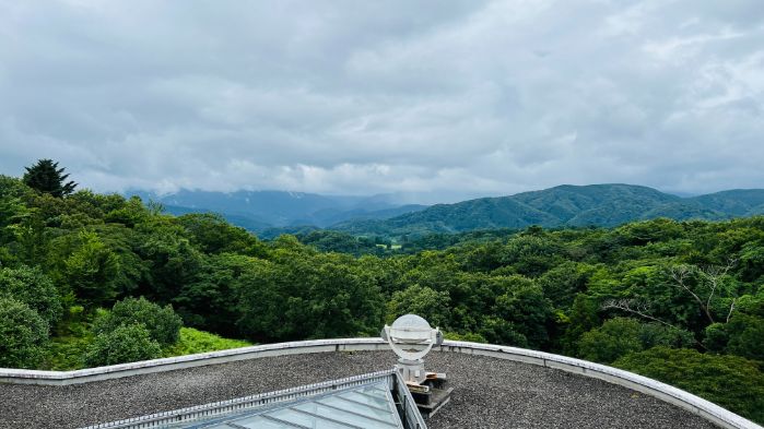 伊豆マリオットホテル修善寺の温泉付きデラックスルームからの景色