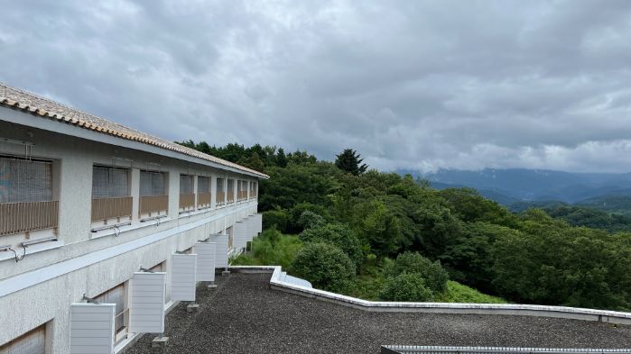 伊豆マリオットホテル修善寺の温泉付きデラックスルームからの景色