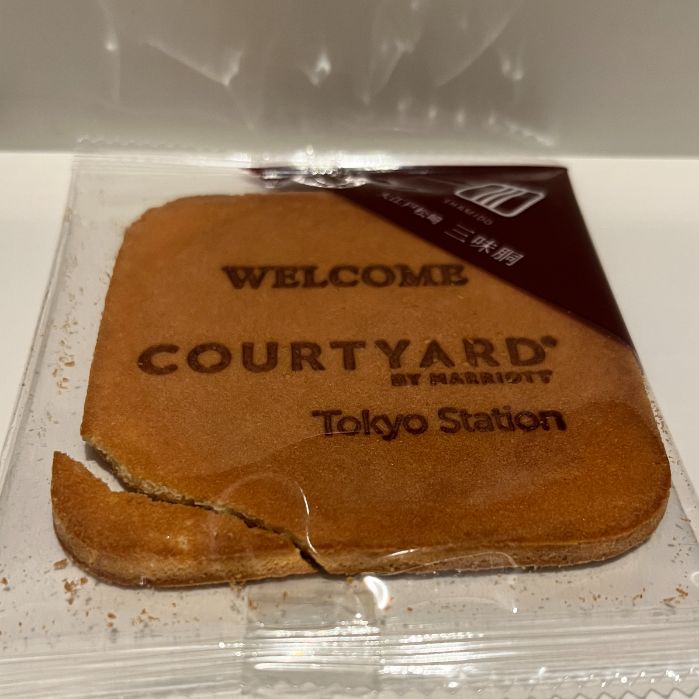 コートヤードバイマリオット東京ステーションの客室です。