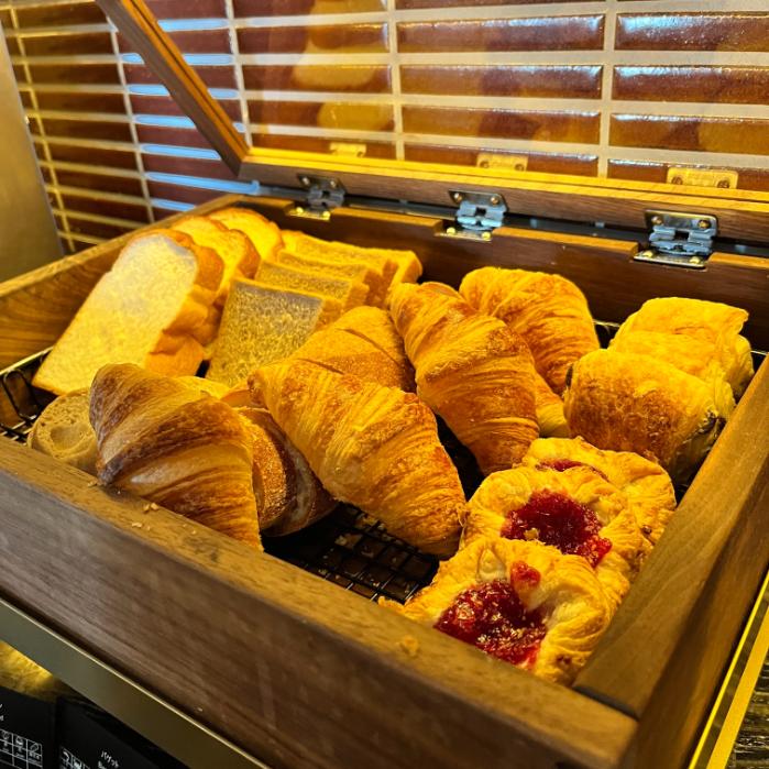 ヒルトン名古屋のラウンジ朝食