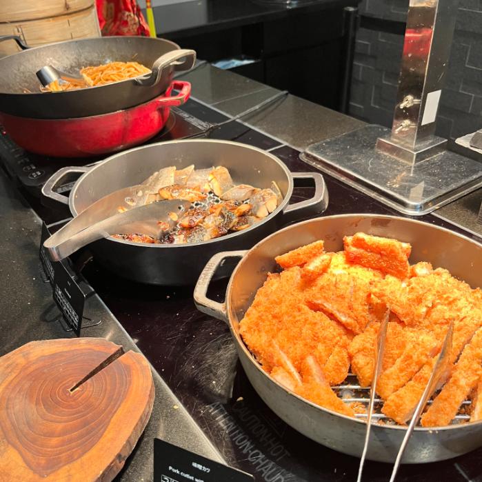 ヒルトン名古屋のラウンジ朝食