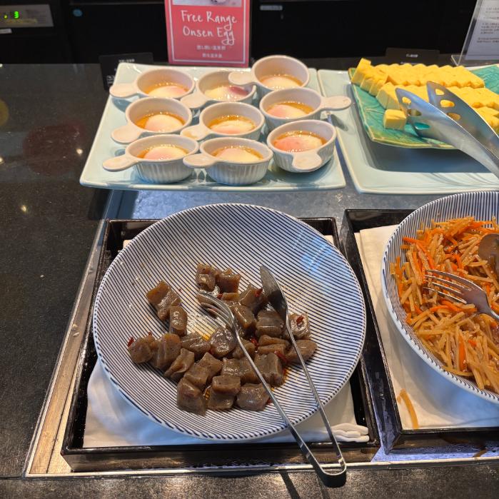 ヒルトン名古屋のラウンジ朝食