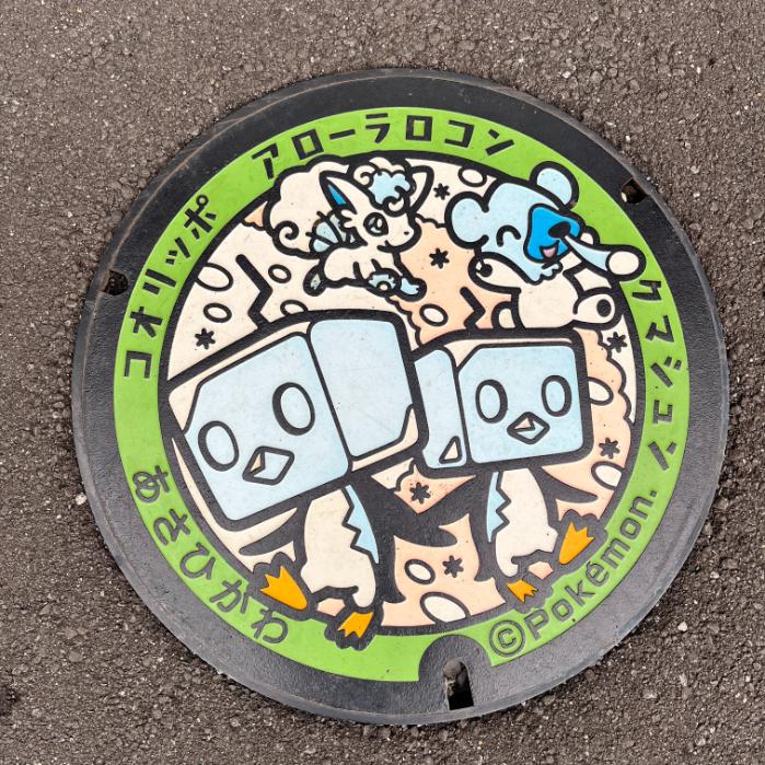 コオリッポとアローラロコンとクマシュンのポケフタ｜北海道旭川市