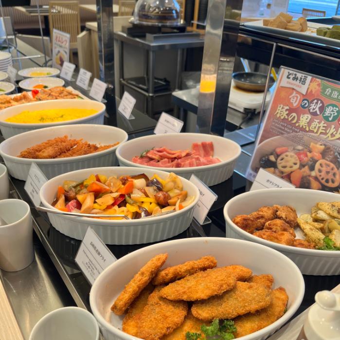 天然温泉関門の湯ドーミーインPREMIUMU下関｜朝食