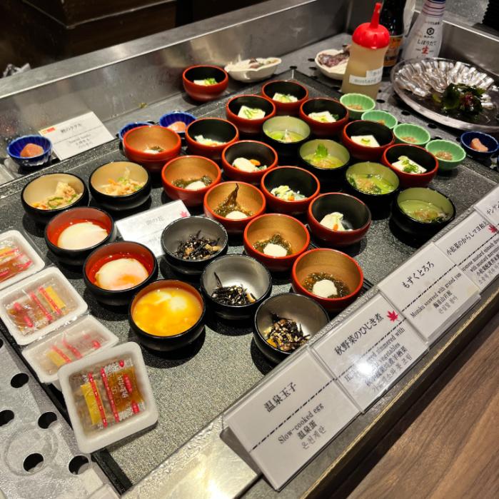 天然温泉霧桜の湯|ドーミーイン鹿児島の朝食