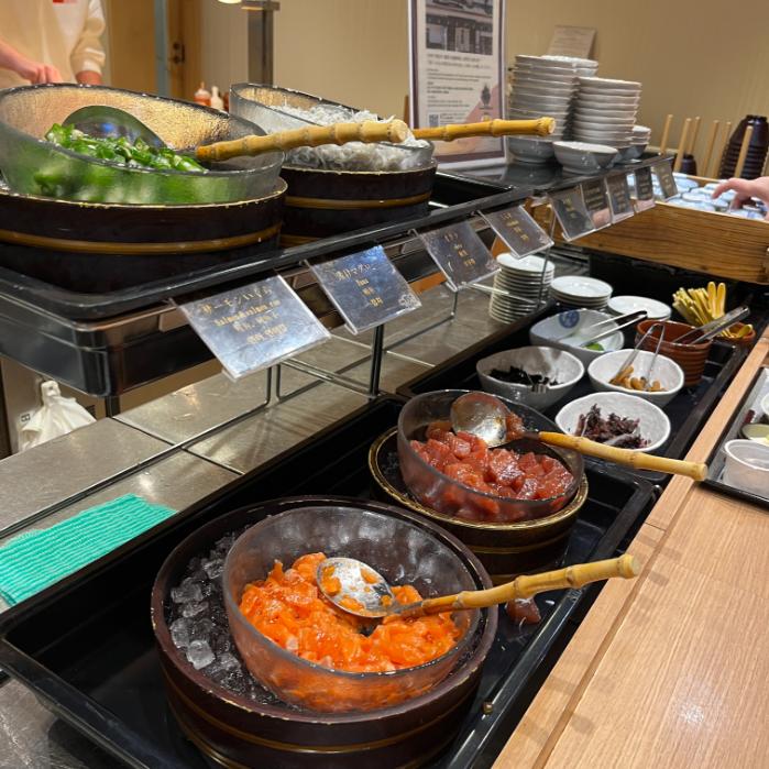 天然温泉花波の湯 御宿野乃 大阪淀屋橋｜朝食