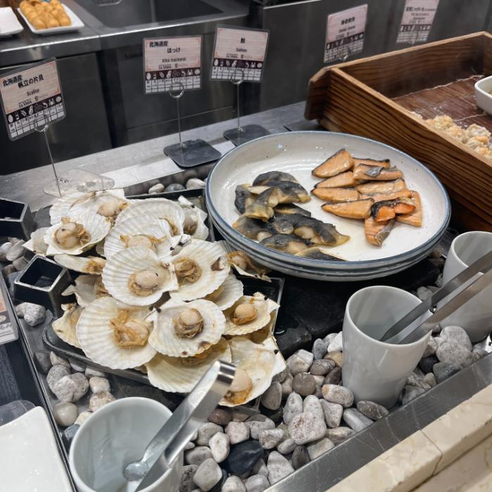 天然温泉 紫雲（しうん）の湯ラビスタ富良野ヒルズ｜朝食