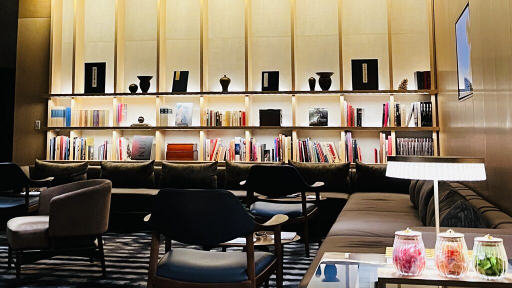 リッツカールトン福岡のクラブラウンジ