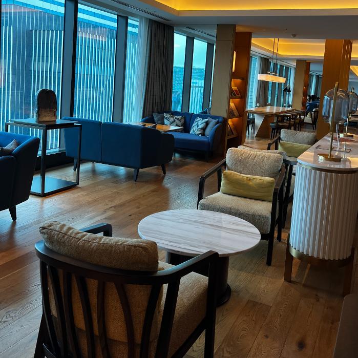 ウェスティン横浜のクラブラウンジ