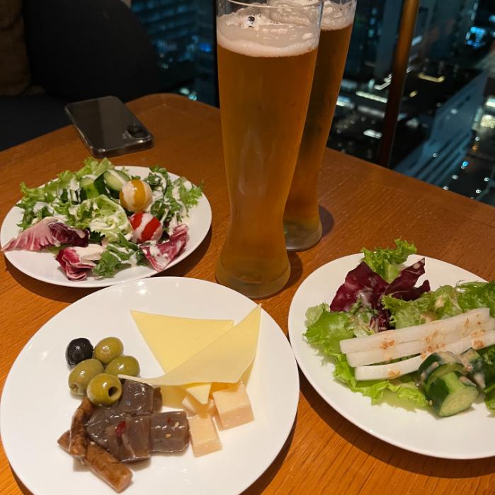 ウェスティン横浜のクラブラウンジ