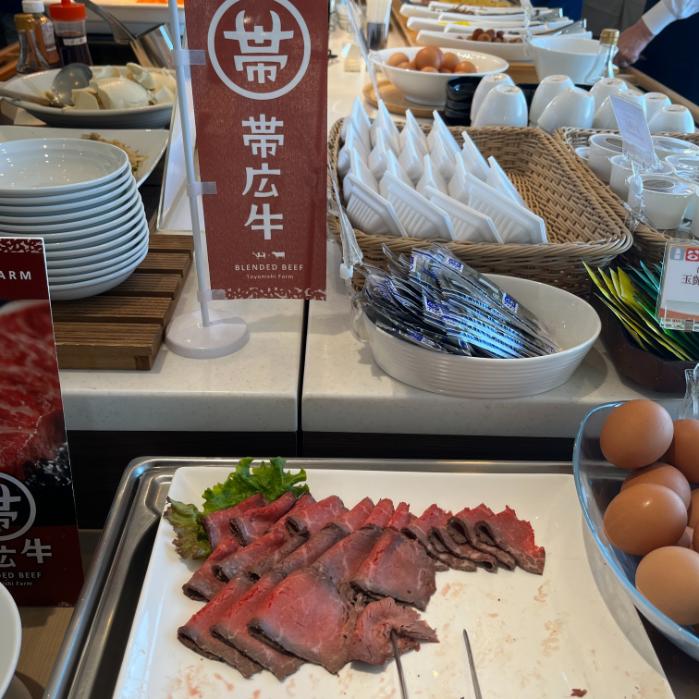 天然温泉プレミアホテルCABIN帯広|朝食