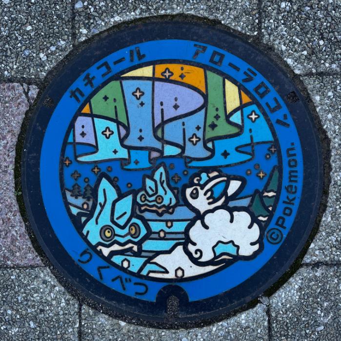 北海道陸別町のポケフタ｜アローラロコン・カチコール