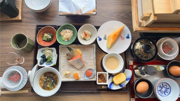 定山渓ゆらく草庵|朝食