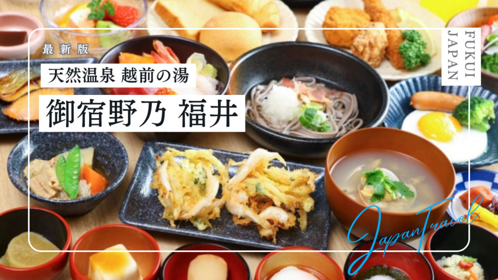 天然温泉 越前の湯 御宿 野乃福井の宿泊記｜客室や温泉、朝食も